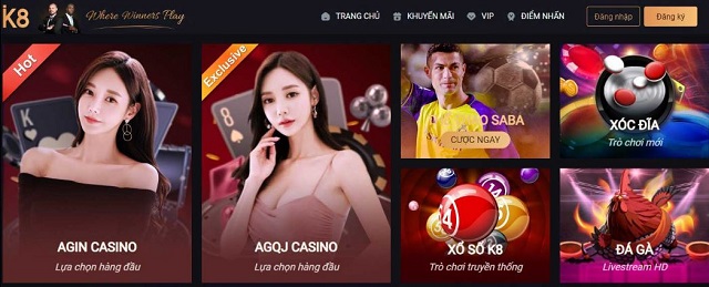 Nhà cái K8