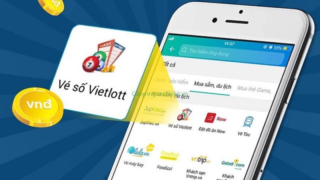 Đăng nhập tài khoản ứng dụng Vietlott