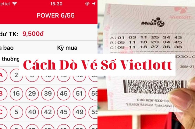 Hướng dẫn cách dò vé số vietlott chính xác Hướng dẫn cách dò vé số vietlott chính xác