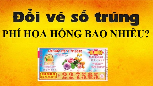 Hoa hồng đổi vé số trúng thưởng giải trí giá trên 10 triệu đồng là 0.5% Hoa hồng đổi vé số trúng thưởng giải trí giá trên 10 triệu đồng là 0.5%