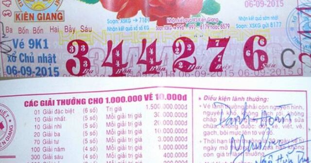 Trúng số giải 3 được bao nhiêu tiền? Trúng giải 3 có phải đóng thuế? Trúng số giải 3 được bao nhiêu tiền? Trúng giải 3 có phải đóng thuế?